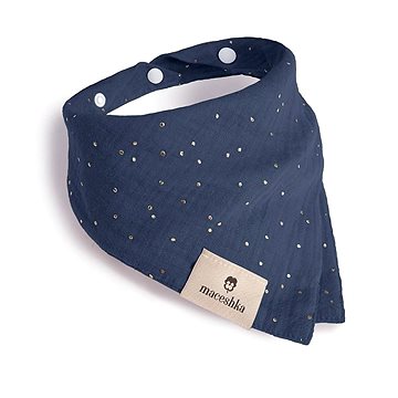 

Maceshka Slintáček Nature dvojitý se zlatým puntíkem Indigo