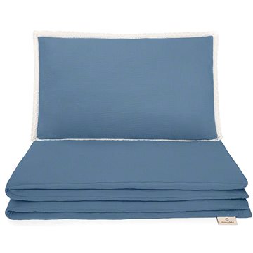 

Maceshka Mušelínové povlečení Blue Jean, krajka