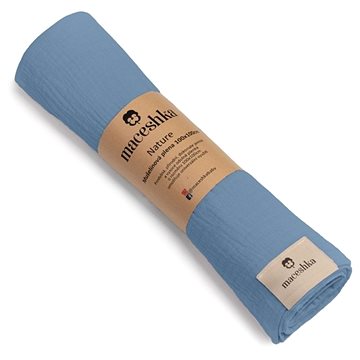 

Maceshka Mušelínová plena Nature Blue Jean