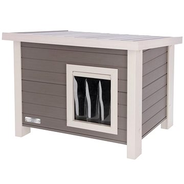

Kerbl Bouda pro kočky z EKO plastu Eli, 57 × 45 × 43 cm