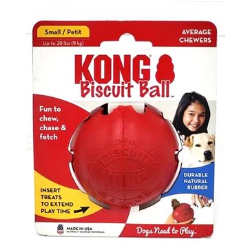 

Kong Míč na pochoutky S, 7 × 7 × 7 cm, červená