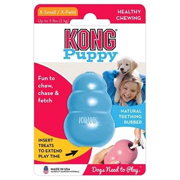 

Kong Puppy gumová hračka pro štěňata XS, 5,7 × 3,6 × 3,6 cm, mix barev