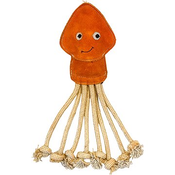 

PafDog® Oliheň Ollie z kůže a juty, se zvukem - 40 cm