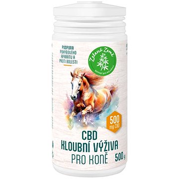 

Zelená Země Kloubní výživa pro koně s CBD 500 g