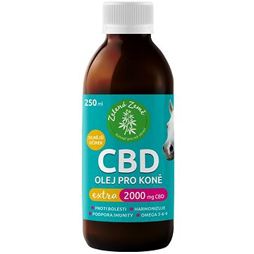 

Zelená Země CBD olej pro koně Extra 2000 mg 250 ml
