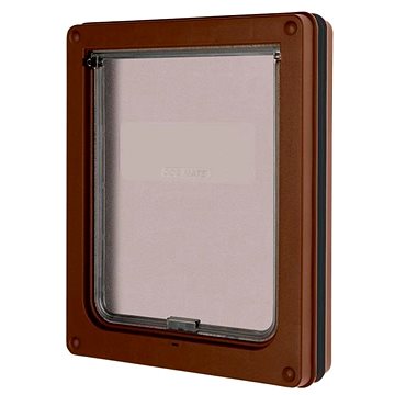 

Kerbl Dvířka pro psa magnetická Dog Mate Dog-Flap XL, 2-cestná, hnědá