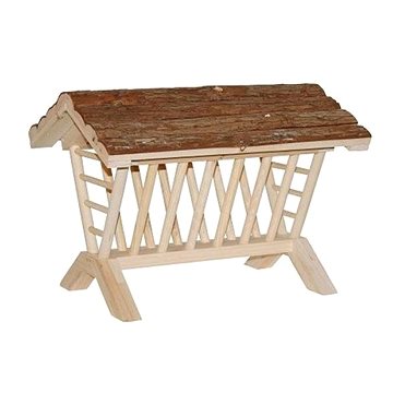 

Kerbl Jesle na seno se stříškou velké, dřevěné, 45 cm