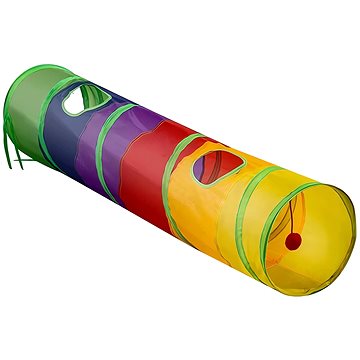 

Nuxie 2575 Tunel pro kočky 120 cm, vícebarevný