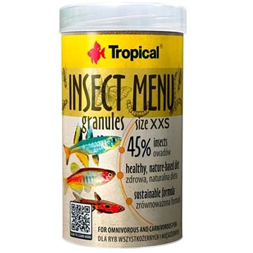 

Tropical Insect Menu Granules Size XXS 250ml