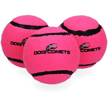 

Dog Comets Neutron Star pískací tenisák 3 ks růžový
