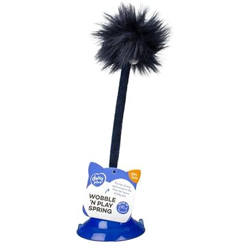 

DUVO+ Wobble`n play hračka pro kočky s bambulí a zvonkem 31,5 × 10,3 × 10,3 cm