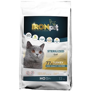 

IRONpet Cat Sterilized Turkey 12 kg