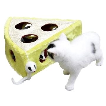 

Kerbl Cheesy, sisalový sýr s myší