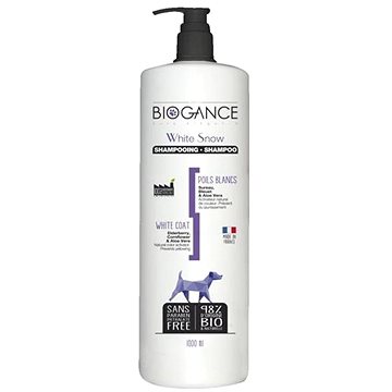 

Biogance šampon White snow -pro bílou/světlou srst 1l
