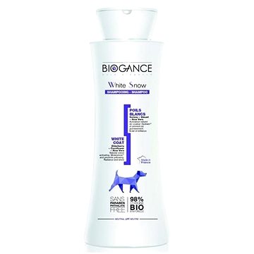 

Biogance šampon White snow -pro bílou/světlou srst 250 ml