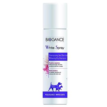 

Biogance White spray - suchý šampon na bílou srst 300 ml