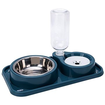

Surtep DvojMiska se zásobníkem vody Set 3v1 500 ml, barva Tmavě zelená