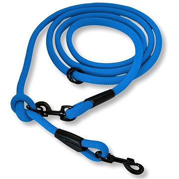

PafDog přepínací extra pevné nastavitelné vodítko 14 mm, 1,5 m, modré