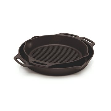 

Petromax GP35 Grilovací litinová pánev se dvěma úchyty 35 cm