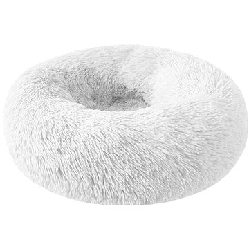 

Petproducts Bílý fluffy pelíšek 76 × 76 × 14 cm