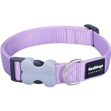 

Red Dingo obojek 15 mm × 24-36 cm - pastelově fialový