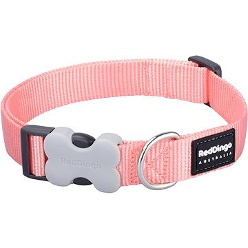 

Red Dingo obojek 20 mm × 30-47 cm - pastelově oranžový