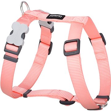 

Red Dingo postroj 20 mm x 45-66 cm - pastelově oranžový