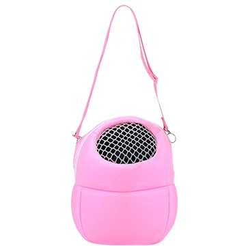 

Surtep Přepravní taška Hamster pro hlodavce a ježky 22×19 cm (M), růžová