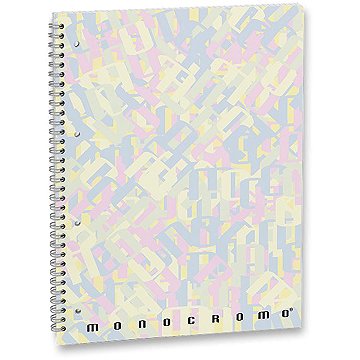 

PIGNA Monocromo Multicolor A4 kroužkový, linkovaný