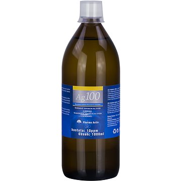 

Koloidní stříbro Ag100 10 ppm 1000 ml
