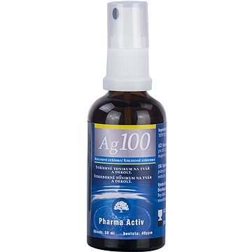 

Koloidní stříbro Ag100 40 ppm sprej 50 ml