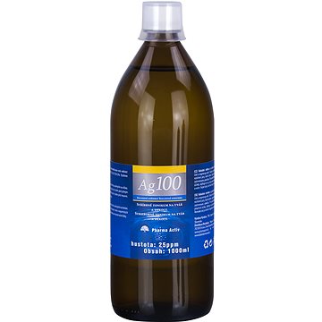 

Koloidní stříbro Ag100 25 ppm 1000 ml