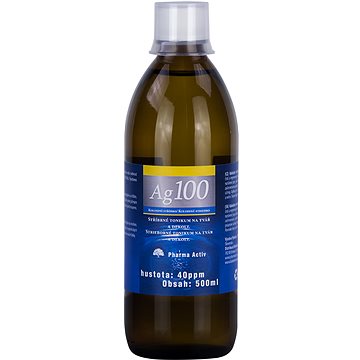 

Koloidní stříbro Ag100 40 ppm 500 ml