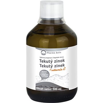 

Pharma Activ Tekutý zinek + vitamín C 300 ml