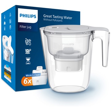 

Philips AWP2933WHT 2,6 l Micro X-Clean s časovačem bílá + 6 ks Micro X-Clean filtr