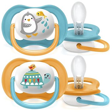 

Philips AVENT šidítko Ultra Air zvířátko 6-18 m chlapec, 2 ks