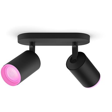 

Philips Hue WACA Fugato 2 × GU10 5,7 W, černé