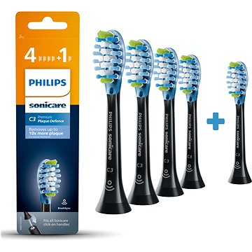 

Philips Sonicare Premium Plaque Defence HX9045/33, 4+1 ks