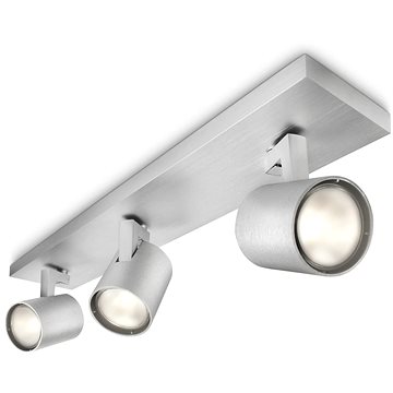 

Philips Runner bodové svítidlo 3 × GU10 20 W, bez zdroje IP20, hliníkové