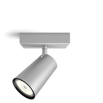 

Philips Paisley bodové svítidlo 1 × GU10 5,5 W, bez zdroje, IP20, hliníkové