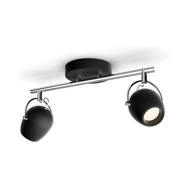 

Philips Rivano bodové LED svítidlo 8,4 W, 800 lm, 2700 K, IP20, černé