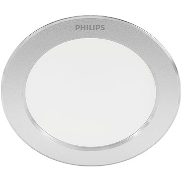 

Philips DIAMOND podhledové LED svítidlo 3,5 W, 300 lm, 2700 K, 9,5 cm, kulaté, IP20, stříbrné