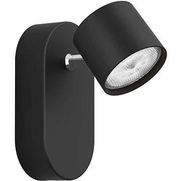 

Philips Star bodové LED svítidlo 1 × 4,5 W, 500 lm, 2700 K, IP20, stmívatelné, černé