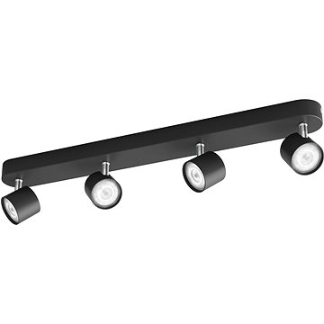 

Philips Star bodové LED svítidlo 4 × 4,5 W, 2000 lm, 2700 K, IP20, stmívatelné, černé