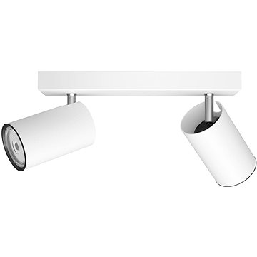 

Philips Kosipo bodové svítidlo 2 × GU10 5,5 W, bez zdroje IP20, bílé