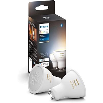 

Philips Hue White Ambiance 4.3W GU10 set 2ks