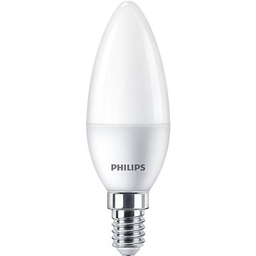 

Philips LED Svíčka 2,8-25W, E14, 2700K, Mléčná