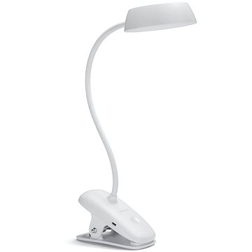 

Philips stolní lampička Donutclip bílá