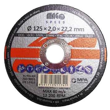 

MAGG SPEED Řezný kotouč na kov 125x2,0x22mm
