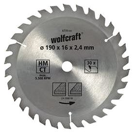 

WOLFCRAFT - Kotouč pilový HM 20zub 160mm